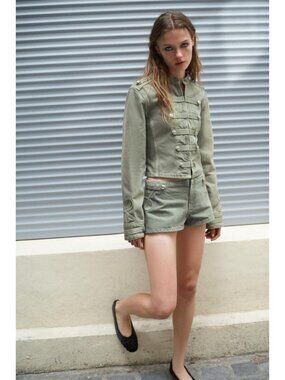 ZARA FITTED BUTTON JACKET